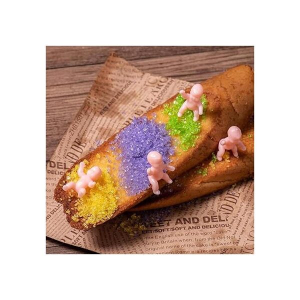 JUXINGDAZYF Mini bebés de plástico King Cake de 1.2_5
