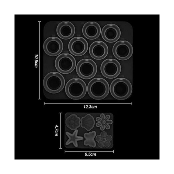 Spinner Moldes de resina de silicona para ansiedad para_5