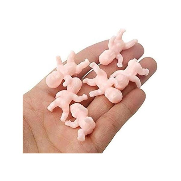 JUXINGDAZYF Mini bebés de plástico King Cake de 1.2_3