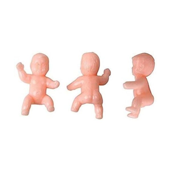 JUXINGDAZYF Mini bebés de plástico King Cake de 1.2_4