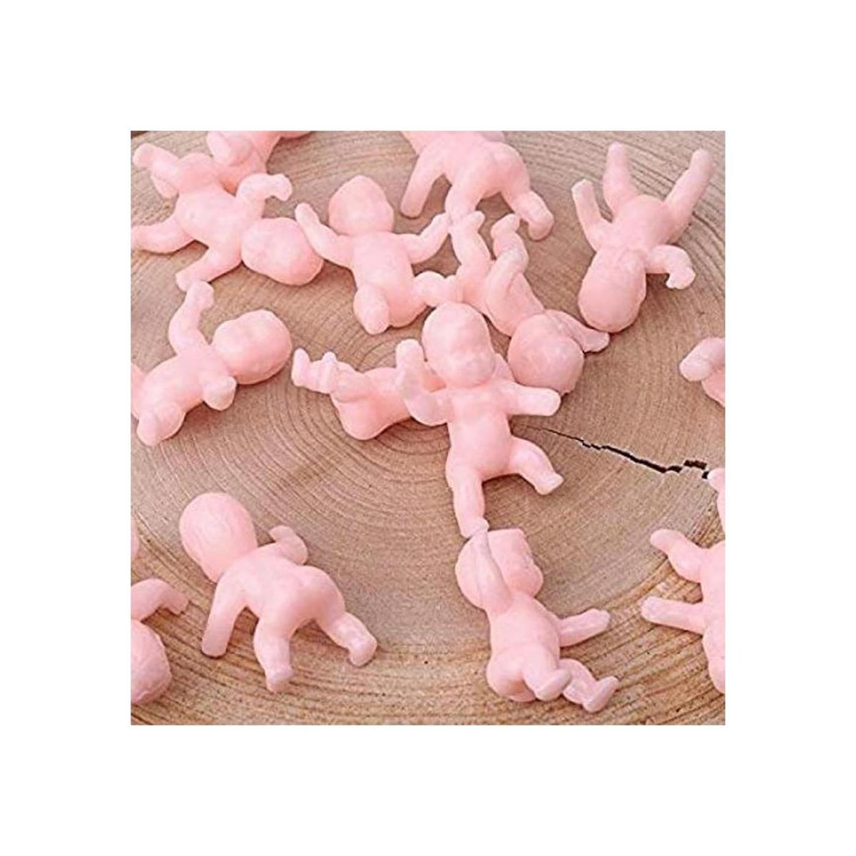 JUXINGDAZYF Mini bebés de plástico King Cake de 1.2