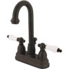 Kingston Brass KB3615PL Grifo de lavabo de montaje de_1