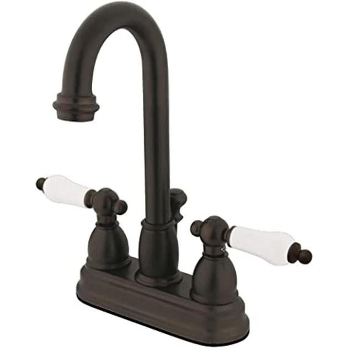 Kingston Brass KB3615PL Grifo de lavabo de montaje de