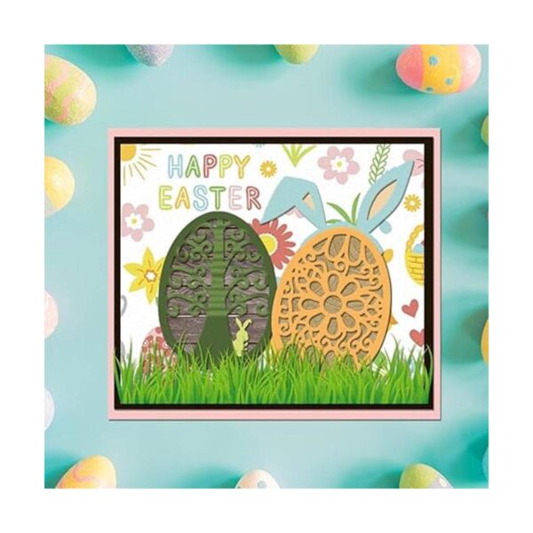Troqueles de metal con diseño de huevos de Pascua para_3