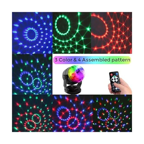 Luces estroboscópicas de fiesta de discoteca luz de_6