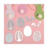 Troqueles de metal con diseño de huevos de Pascua para_5