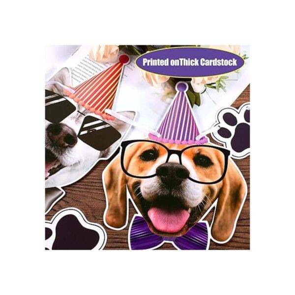 Banner de cumpleaños para perro guirnalda de cumpleaños