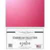 Azalea Pink Stardream papel metálico cartulina 8.5 x 11_2