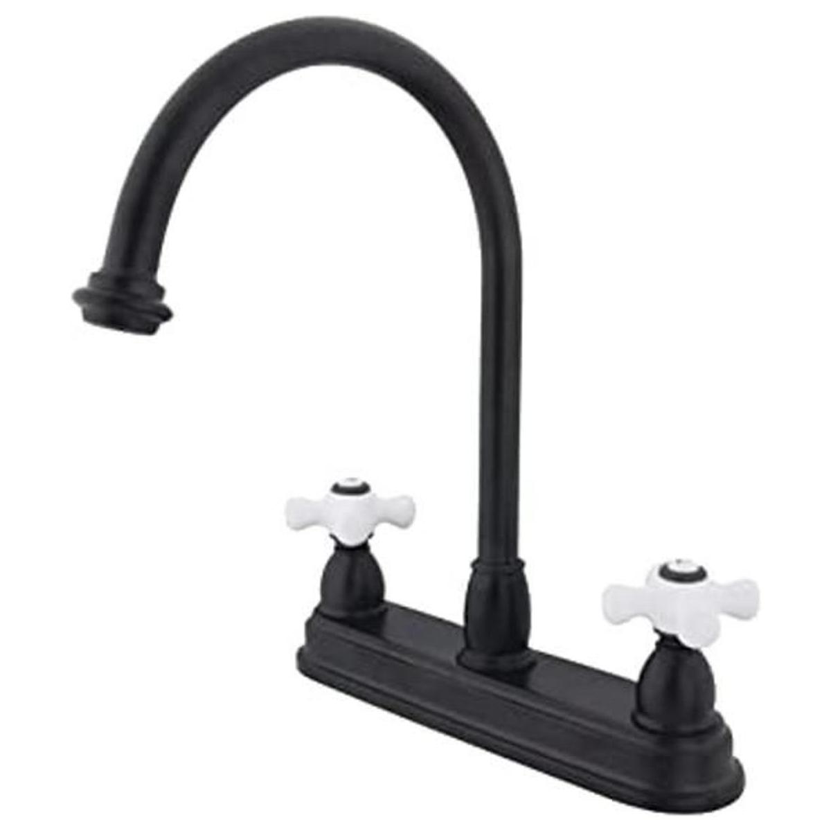 Kingston Brass KB3745PX Restoration Grifo de cocina