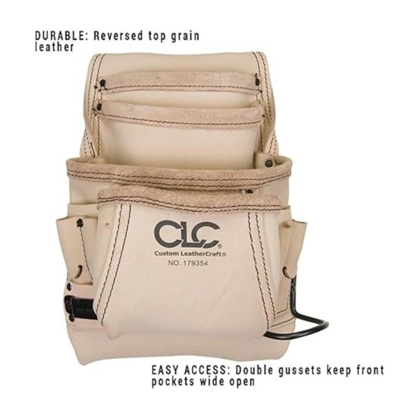 CLC Custom Leathercraft 179354 Bolsa de herramientas y_2