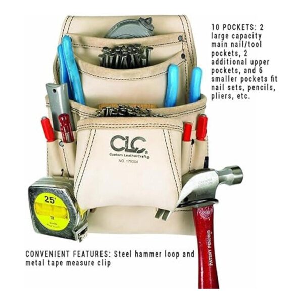 CLC Custom Leathercraft 179354 Bolsa de herramientas y_3