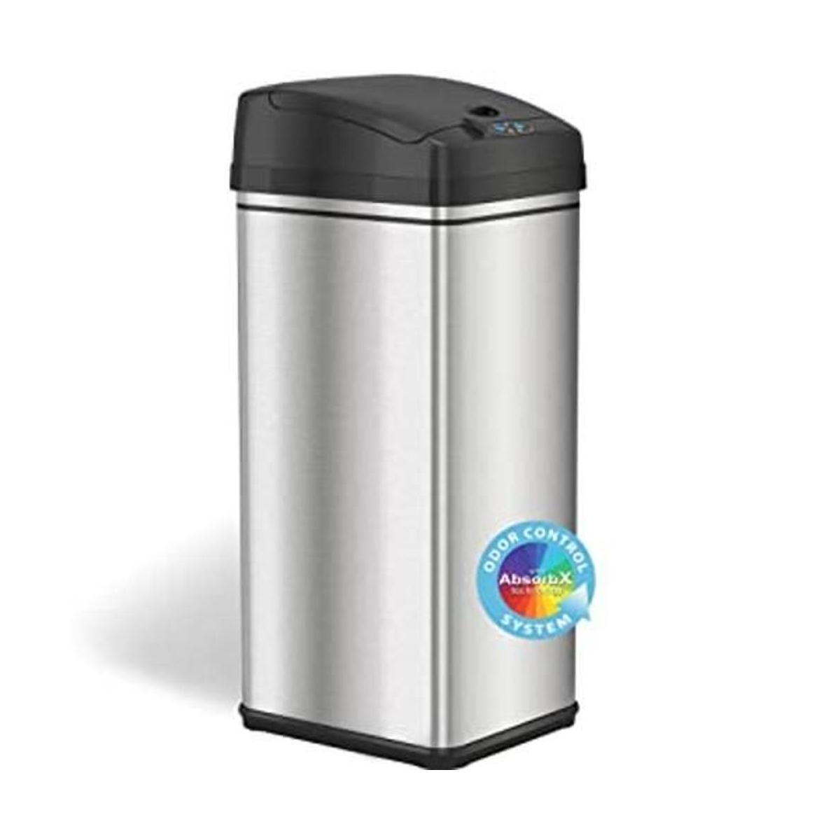 iTouchless PUEDE DE BASURA AUTOMTICO DE 13 GALONES CON
