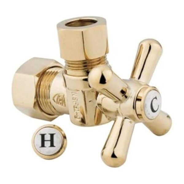 Kingston Brass cc5440.x ángulo Stop clásico con 12 inch_2