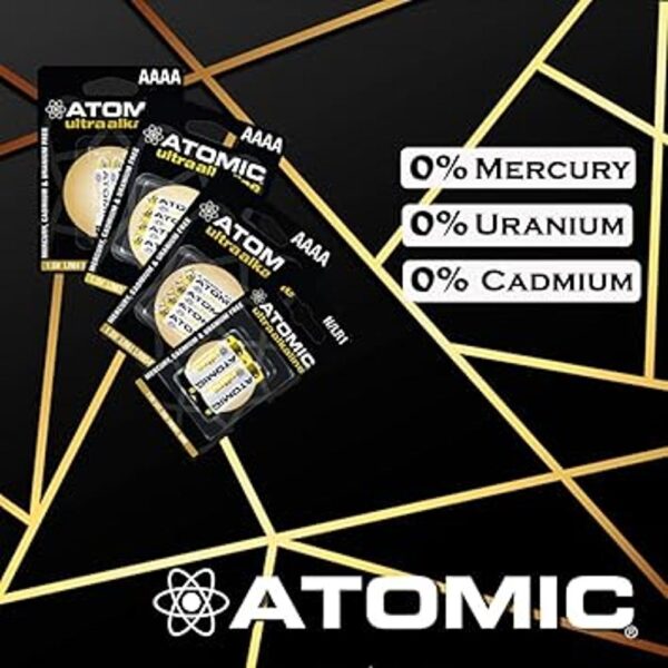 Atomic AA y AAA de 15 V Ultra pilas alcalinas 24 pilas_5