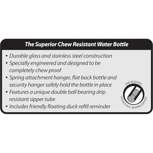 Kaytee Botella de agua a prueba de masticables_5