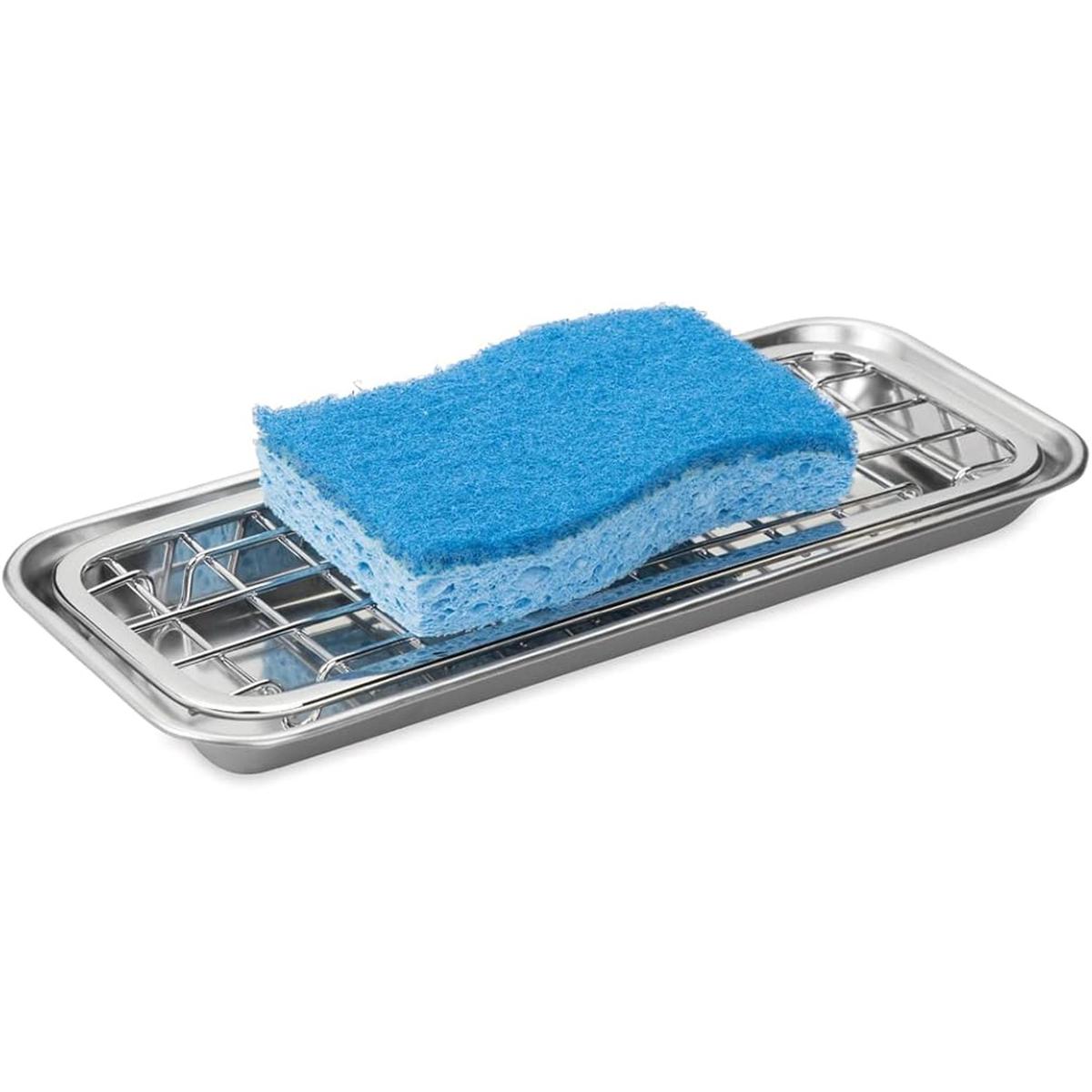 InterDesign Gia charola para jabón para lavabo de cocina