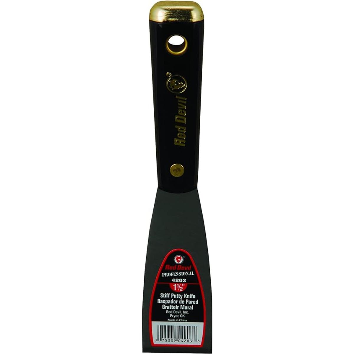 Cuchillo para masilla Red Devil 4201 de 1.25 pulgadas 4203