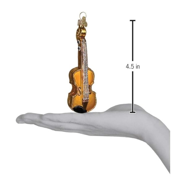Old World Christmas Ornamentos de instrumentos musicales_3