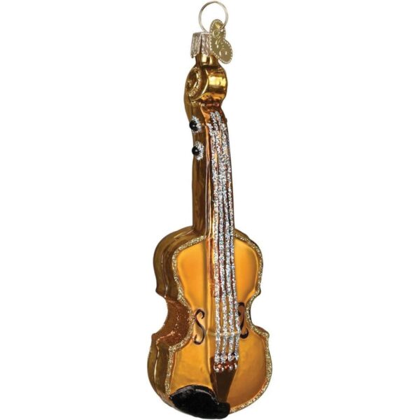 Old World Christmas Ornamentos de instrumentos musicales_1