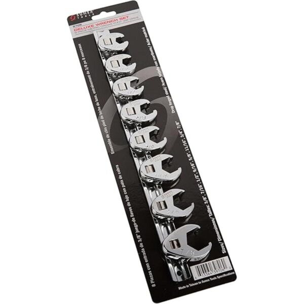 Sunex 9708 Juego de llaves de tuerca fraccionadas de 0.7