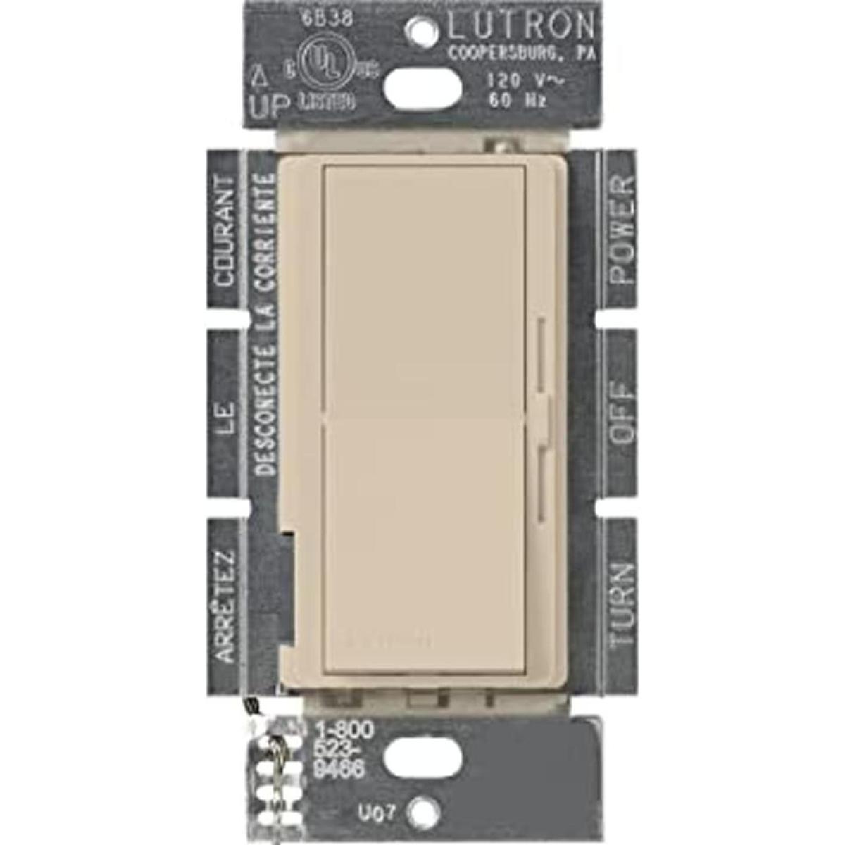 Lutron DVSCLV600PTP Diva Regulador magnético de bajo