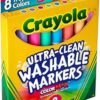 Rotuladores lavables de Crayola 8 unidades colores_2