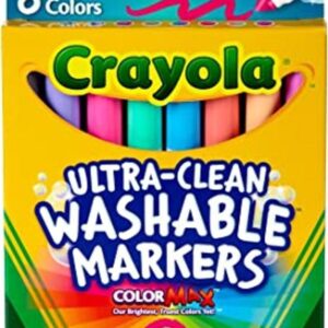 Rotuladores lavables de Crayola 8 unidades colores_1