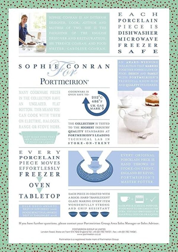 Portmeirion Sophie Conran Celadon Jarra tamaño mediano_2