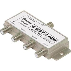 Steren 201 234 2 GHz 90dB 4Way Splitter 1dc suspendido_1