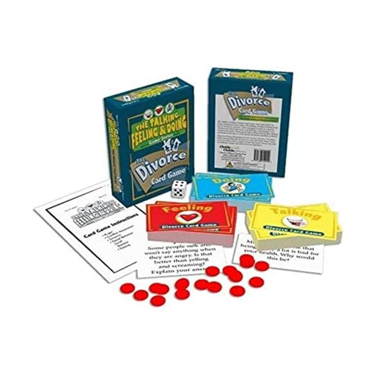 La Hablando sensación haciendo Divorcio Juego de cartas