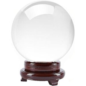 Amlong Crystal Clear Crystal Ball 8 inch 200mm Diameter_1