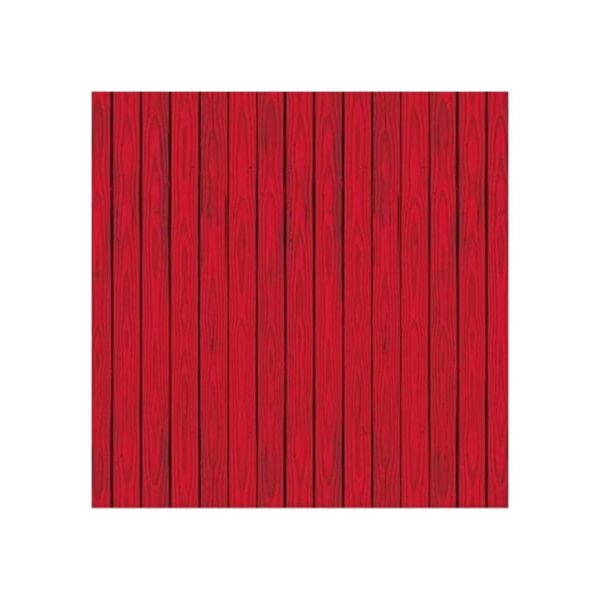 Accesorio para fiesta de forro de granero rojo 1 unidad_1