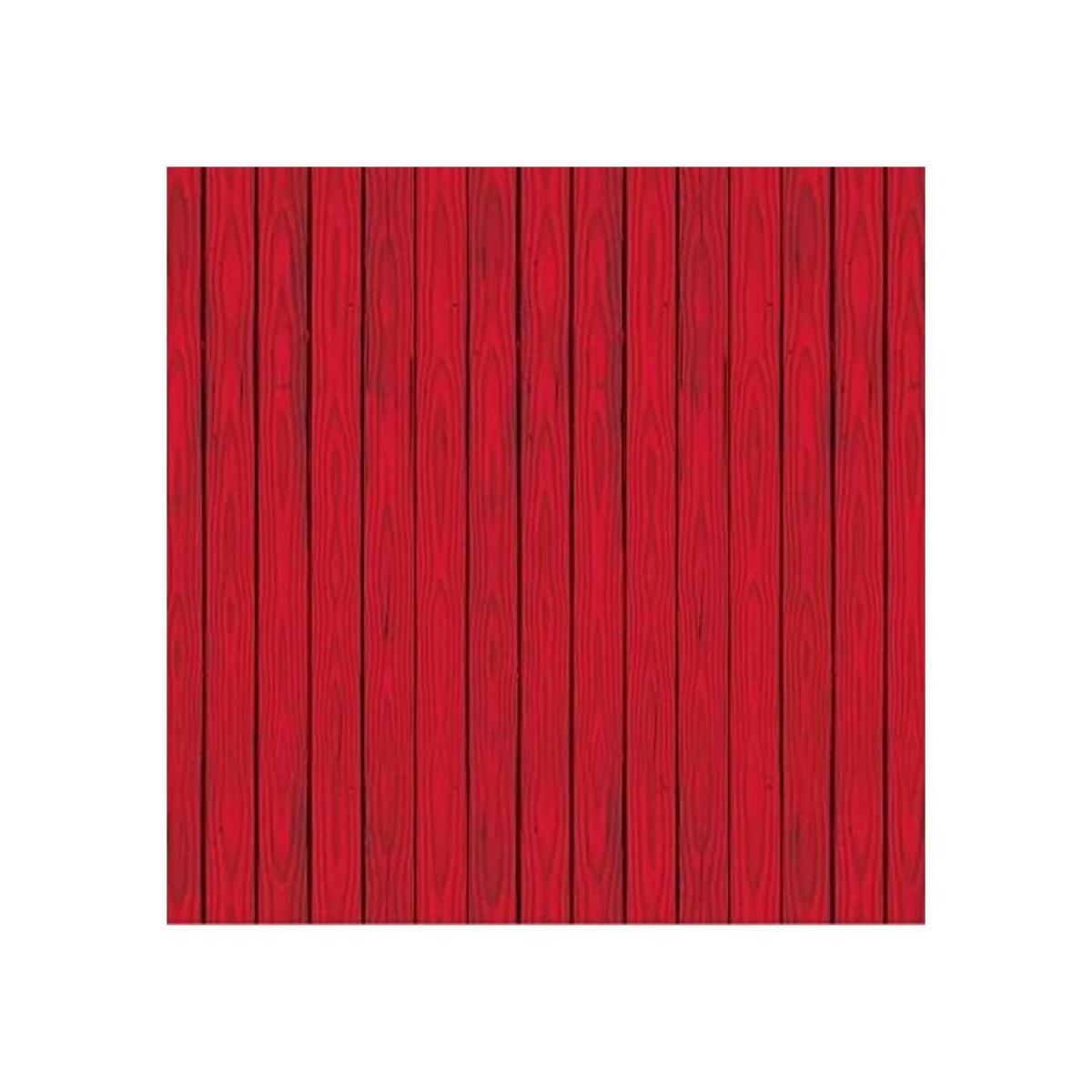 Accesorio para fiesta de forro de granero rojo 1 unidad