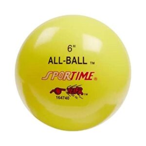 Sportime Bola inflable multiusos 6 pulgadas amarillo_1