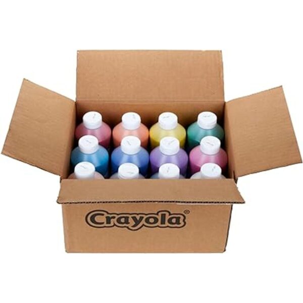Crayola Pintura lavable colores variados 16 onzas 12