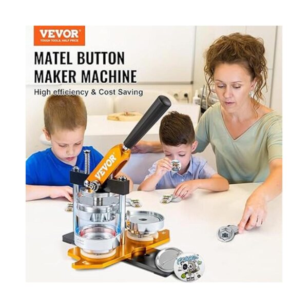VEVOR Máquina para hacer botones kit de prensa de