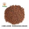 Naisha Rudraksh natural 165 cuentas sueltas RUDRAKSHA