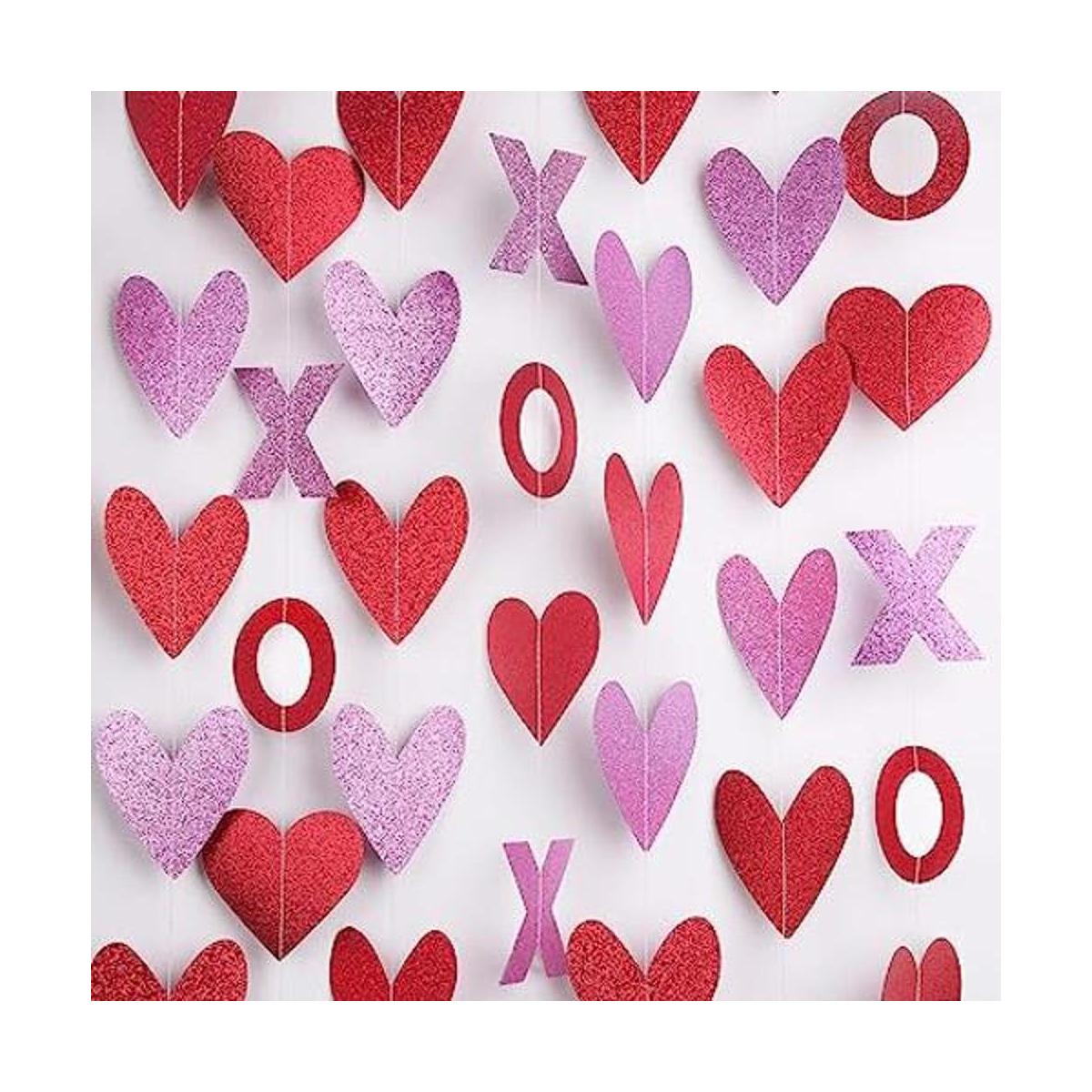 Paquete de 8 decoraciones para el día de San Valentín