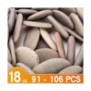 Aproximadamente 91 piezas 106 piezas 18.3 libras