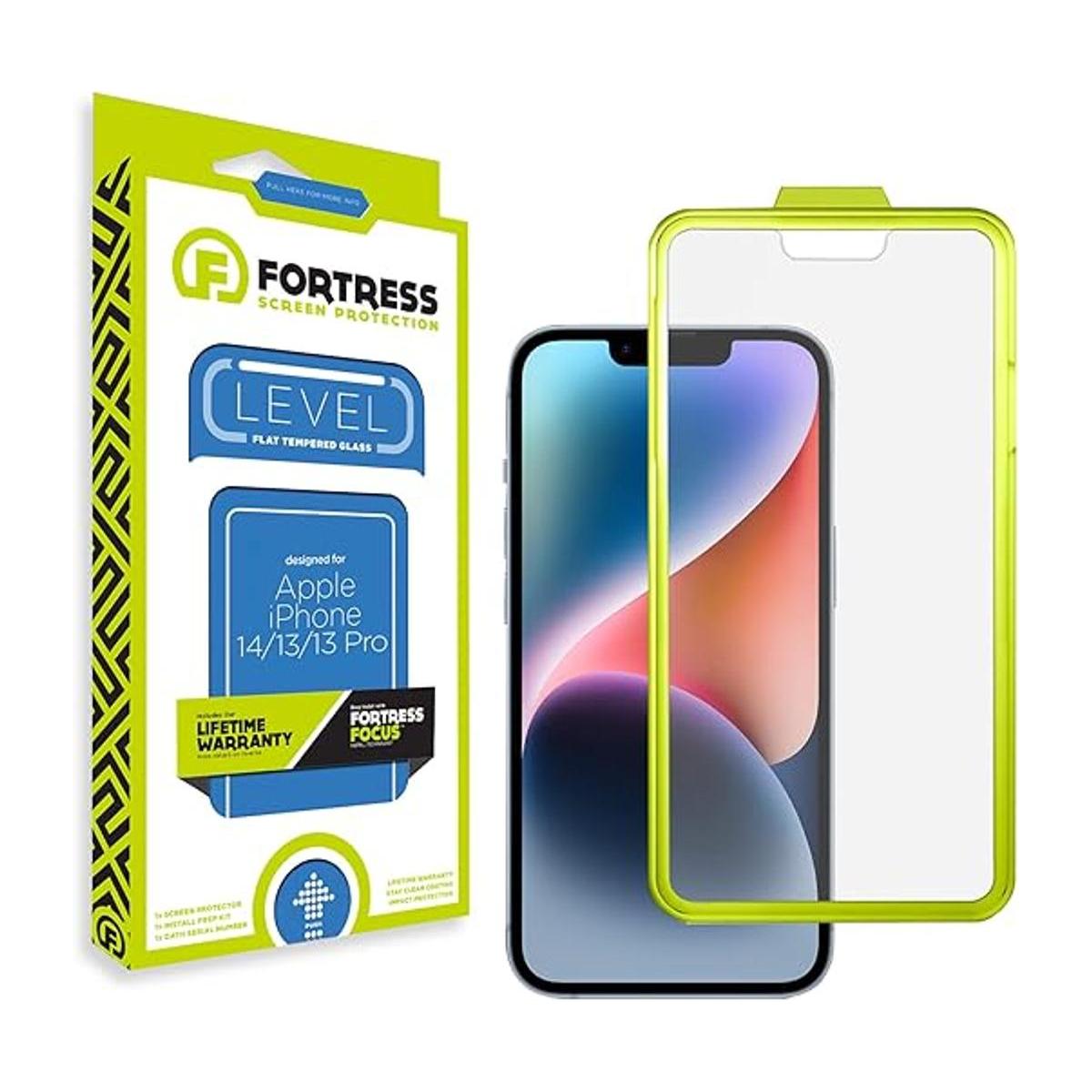 Fortress Protector de pantalla para iPhone 141313 Pro