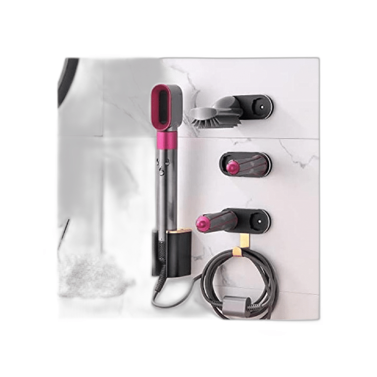 Wall Mount Holder for Dyson Airwrap Styler Hair Curling