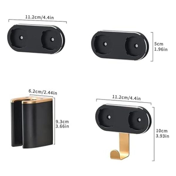 Wall Mount Holder for Dyson Airwrap Styler Hair Curling_4