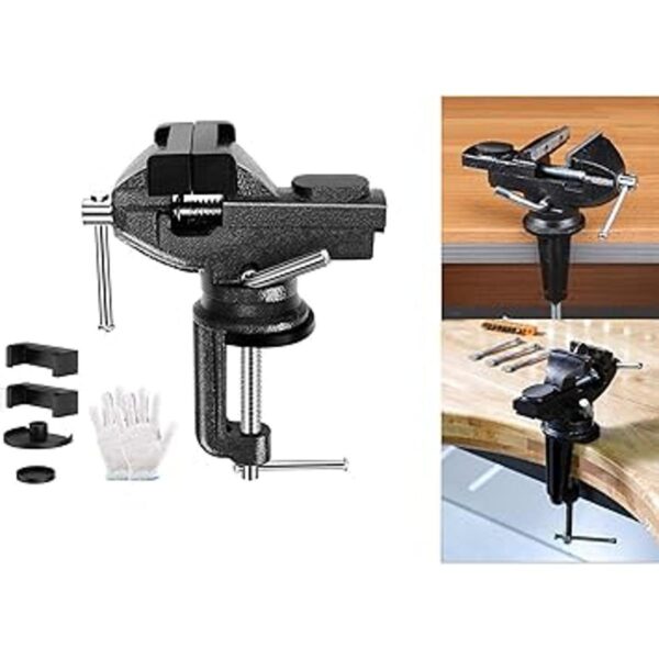 Home Table Vise Universal Rotate 360 Work ClampOn Vise