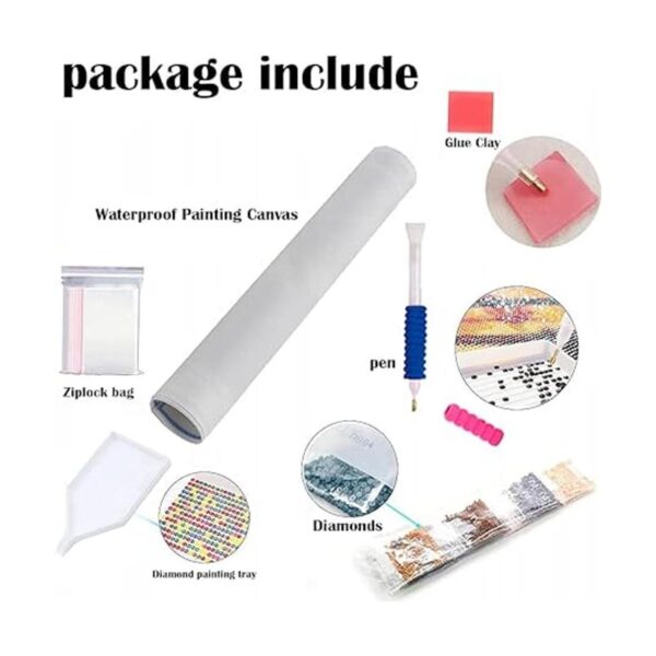 Kits de pintura de diamantes 5D para adultos hielo de