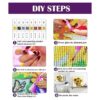 Kits de pintura de diamantes 5D para adultos hielo de