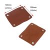 Antrader Paquete de 4 fundas de cuero con asa de bolso_3