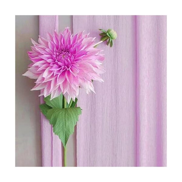 Cieovo Kits de bricolaje de flores de papel crepé 7