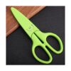 HITOPTY Tijeras multiusos verdes tijeras rectas y