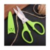 HITOPTY Tijeras multiusos verdes tijeras rectas y