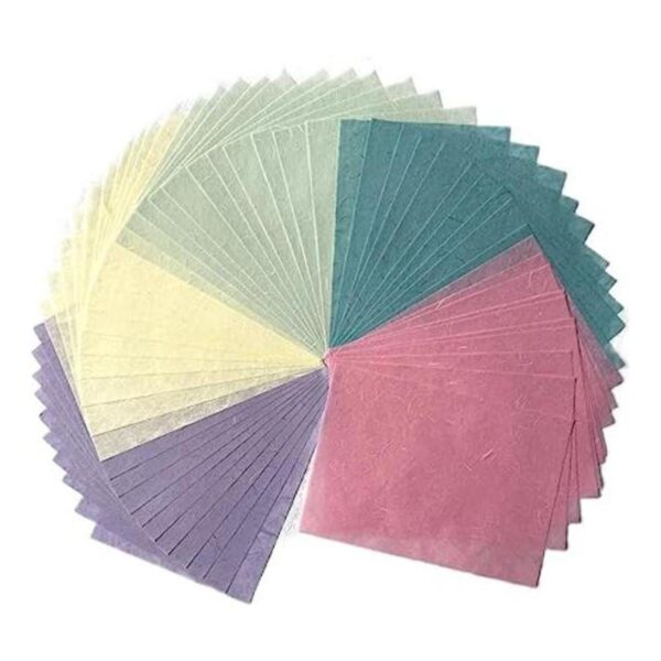50 hojas de papel de morera A4 hojas de papel washi